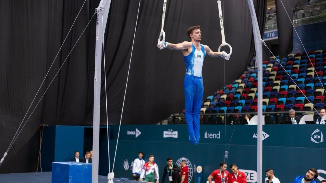 Azərbaycan gimnastı Nikita Simonov gümüş medal qazanıb