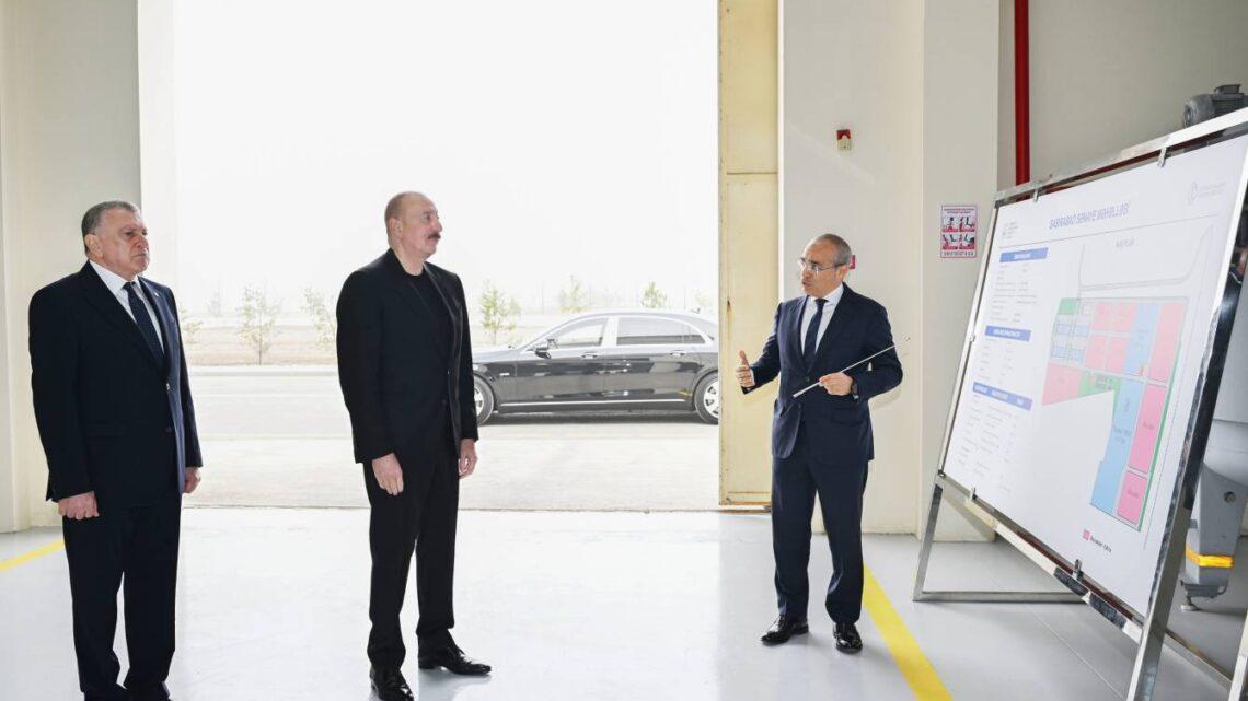 Prezident İlham Əliyev Sabirabadda olub